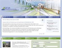 Tablet Screenshot of gesa-info.de